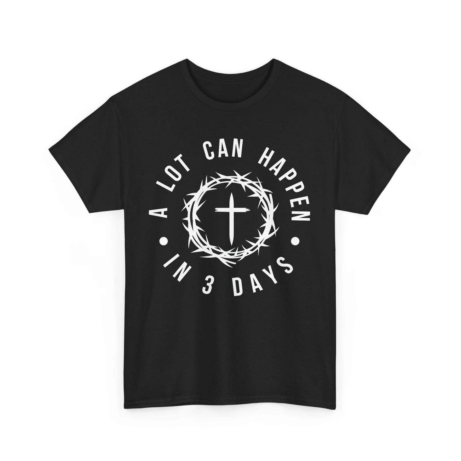 John 3:16 T-Shirt | Christian Scripture Tee | Jesus Bible Verse Shirt L