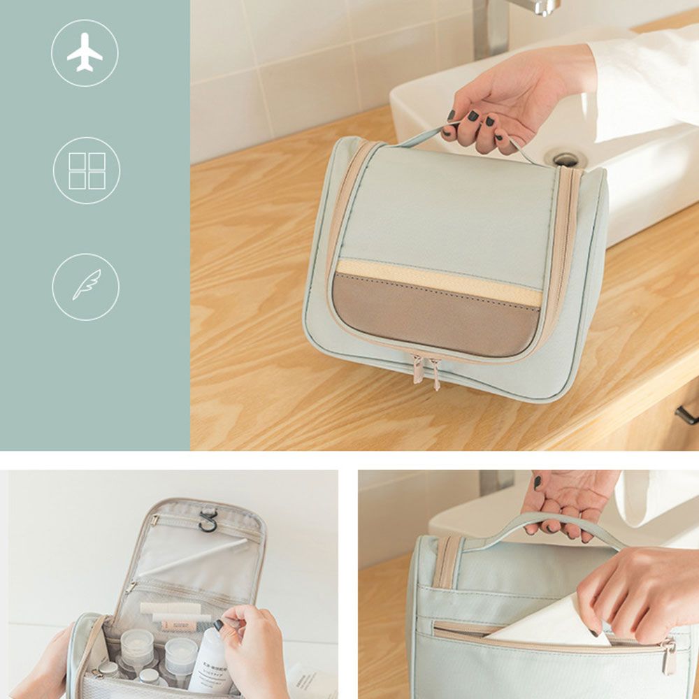 

NEW Large Capacity Portable Wash Bag Cosmetic Bag Makeup Pouch Storage Box