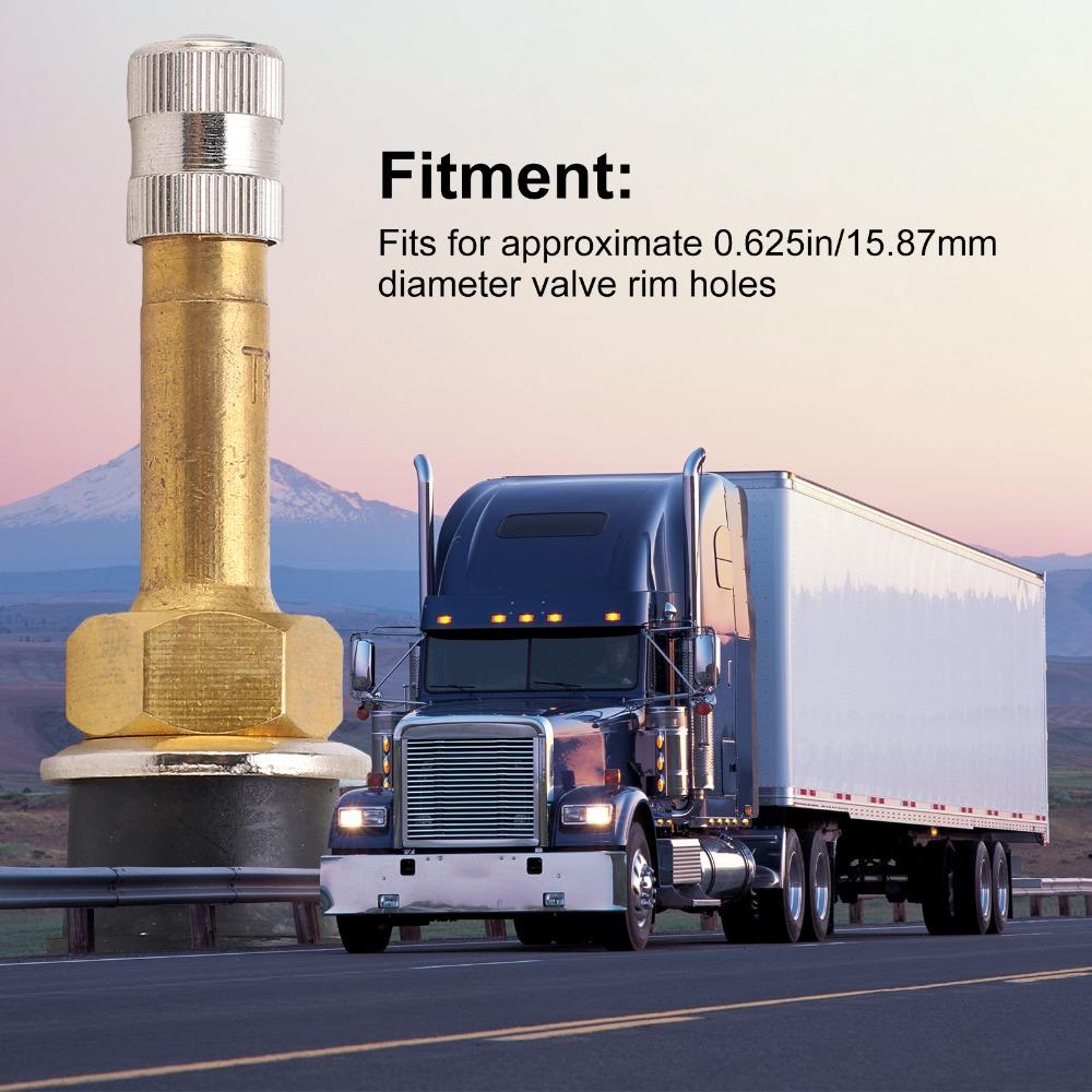 10PCS/20PCS Anti-Rust Brass Valve Stem Brass Material Tubeless Truck Valve Stem  Tire Shop
