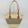 Straw bag women's summer bag fashion tote bag large capacity woven bag bucket bag women's bag