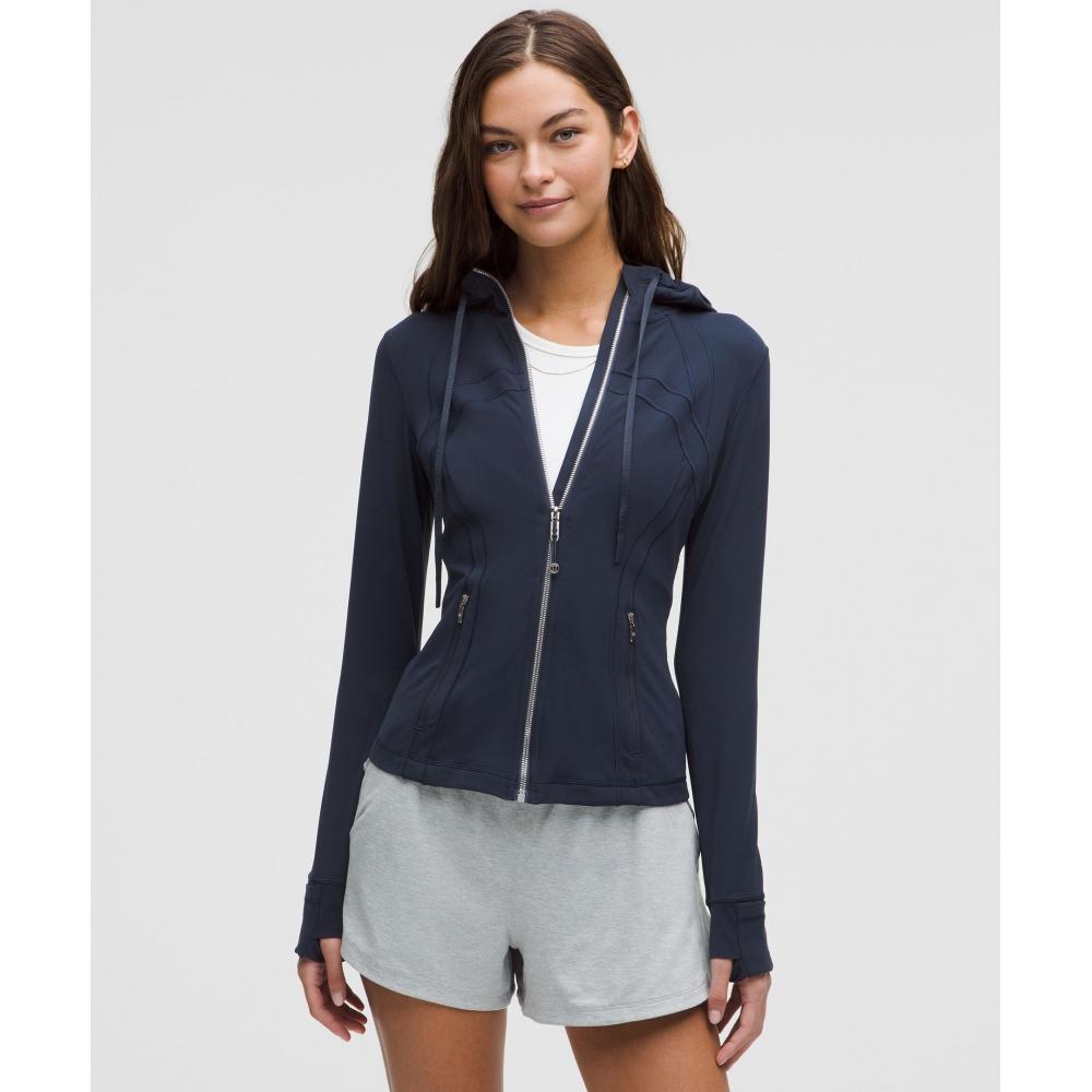 

Куртка с капюшоном Lululemon Define Nulu True Navy Mirror Silver 0
