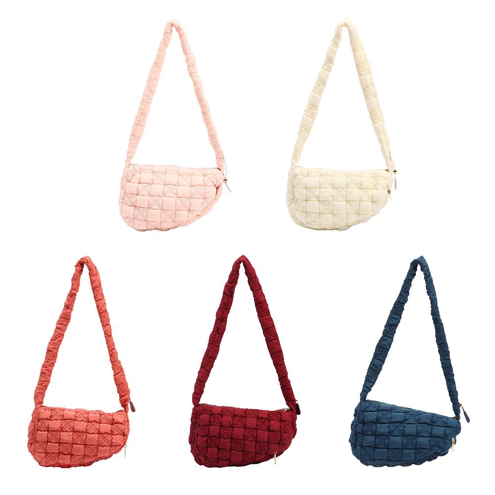 

Fashion Luxury Nylon Large Capacity Large Tote Shoulder Bags Pleated Cloud Bag Crossbody Bag