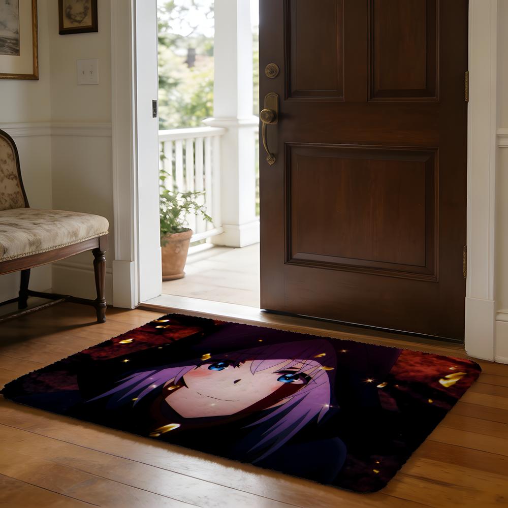 The Eminence In Shadow Anime Floor Mat Soft Flannel Absorbent Mat Non-Slip Rug Home Bedroom Bathroom