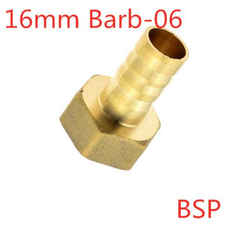Brass 12mm 14mm 8mm 10mm 19mm 25mm Hose Barb Tail Fitting 3/4" PT BSP Female Thread Connector Joint Copper Pipe Coupler Adapter