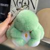 Cute Plush Bunny Keychains Fluffy Rabbit Pendant For Purse/Backpack Cute Gift For Kids  Girls