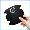 4Pc/Set Car Door Handle Sticker Carbon Fiber Scratches Resistant For Volvo 240 C70 S40 S50 S60 S70 S80 S90 V40 V50 V60 V90 XC40 XC60 XC90 Vnl Truck