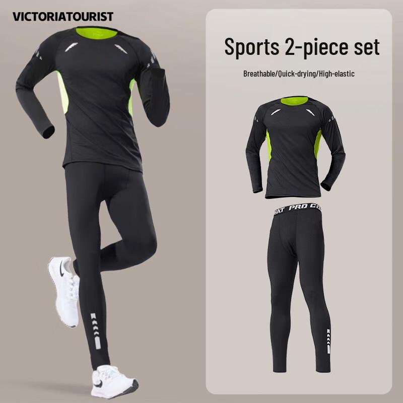 VICTORIATOURIST Men s Quick-Dry Athletic Training Set 2XL