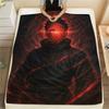 Obito Uchiha Masked Flannel Blanket, High Quality Comfortable for All Seasons, Home Decor, Warmth and Comfort