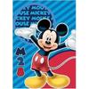 Plaid - Disney - Mickey - 100x140 Cm - Soft Polyester - Anti-pilling