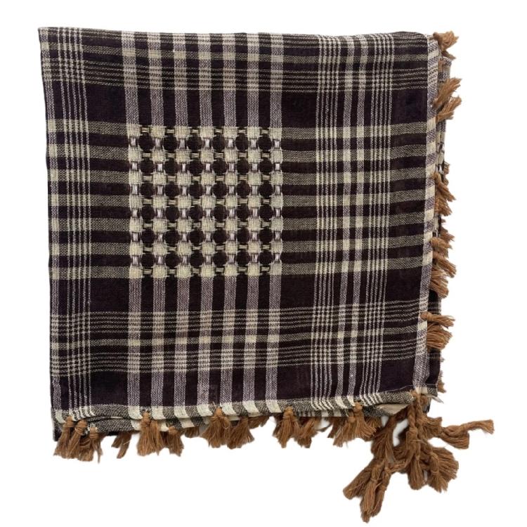 Écharpe Châle Élégante avec Franges Foulard Carré Foulard de Tête Idéal pour l'Extérieur