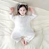 Summer Seven-Sleeve Cotton Romper for Newborns - Cute, Light Pullover