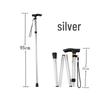 German Quality Ultra-Light 5-Section Telescopic Hiking Poles & Multifunctional Climbing Cane
