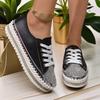 Hand-stitched Women Shoes Casual Fashion Parade Muffin Shoes New Drilling Thick Bottom Sneakers Women 2025 Zapatos De Mujer