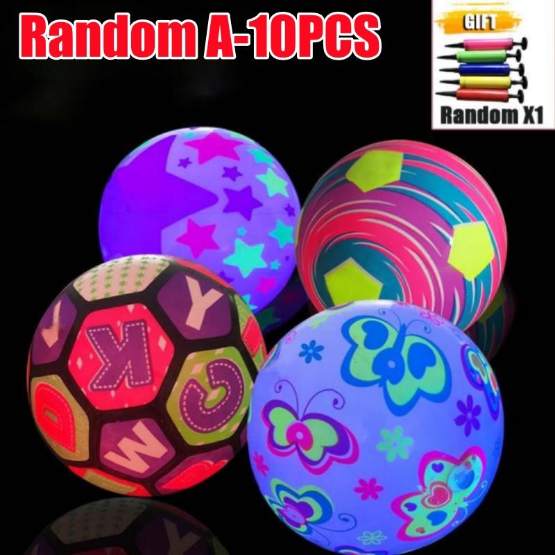 Flash Bouncing Ball Glowing Toy for Kids with Flashing LED Lights Perfect for Christmas Party Favors Interactive Handheld Games