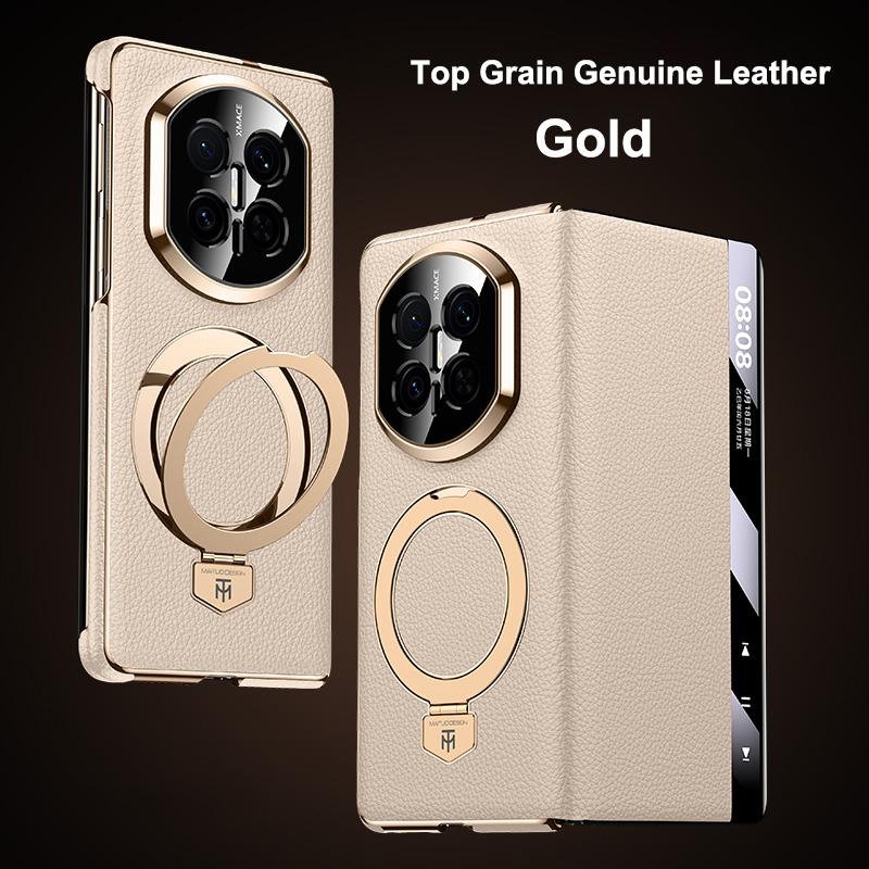 

Genuine Leather Case For Huawei Mate X7 X6 X5 X3 Dual axis full package Smart Touch View Flip Wake Up Sleeping Capa Holder Cover Genuine Leather&Huawei Mate X5