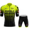 Cycling Equipment Men's Mtb Clothing Jersey  Clothes Sports Set Tricuta Pro 2022 Professional Shirt Bib Pants Gel