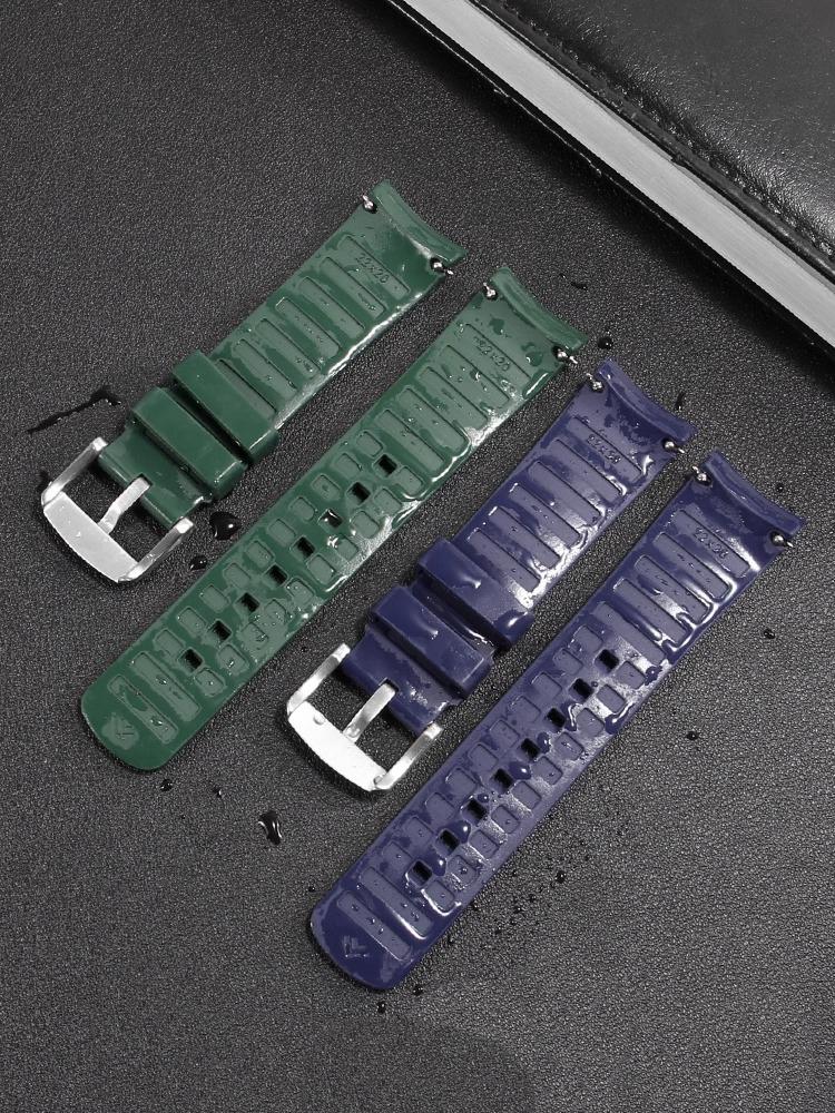 For Mido Multifort TV M049.526 Waterproof Rubber Watch Strap 22mm M049 Curved Interface Silicone Watch Accessories Watchband