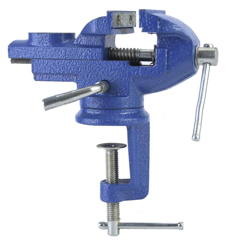 Cheap ClampOn Bench Vise Table Clamp With Anvil For Jewelry
