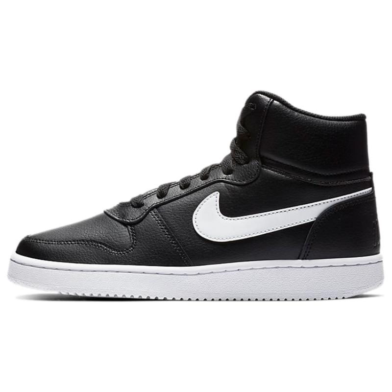 Nike Ebernon Mid 'Black White' Women's  Sneakers  AQ1778-001