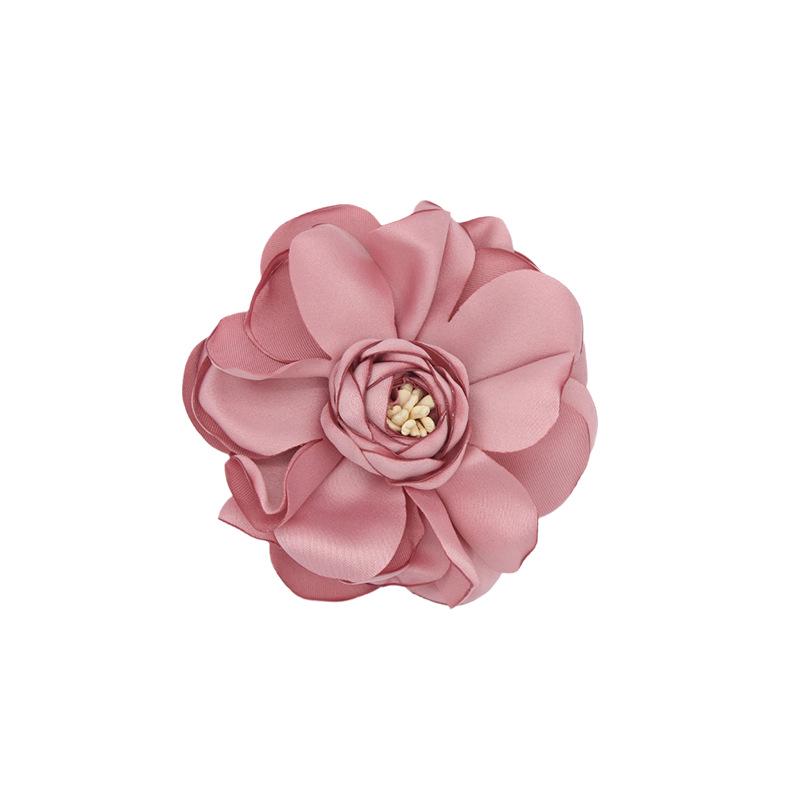 Korean Camellia Brooch & Hair Clip Corsage