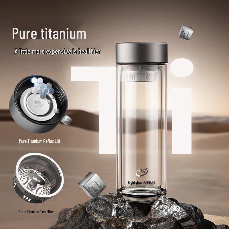 FUGUANG Nano-Antibacterial Titanium Glass Cup