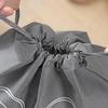 Borse Organizer Porta Scarpe Riutilizzabili in Tessuto Non Tessuto da Viaggio Portatili per Armadio con Tasca Impermeabile Borse Appese Trasparenti per Abbigliamento