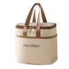 Oxford Cloth Lunch Bag With Insulation For Travel And Work Use