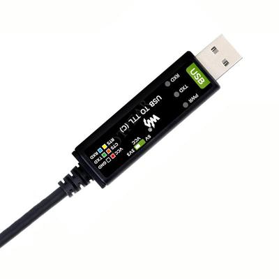 Industrial-Grade USB To TTL Serial UART Cable with Original FT232RNL and Multiple Protections