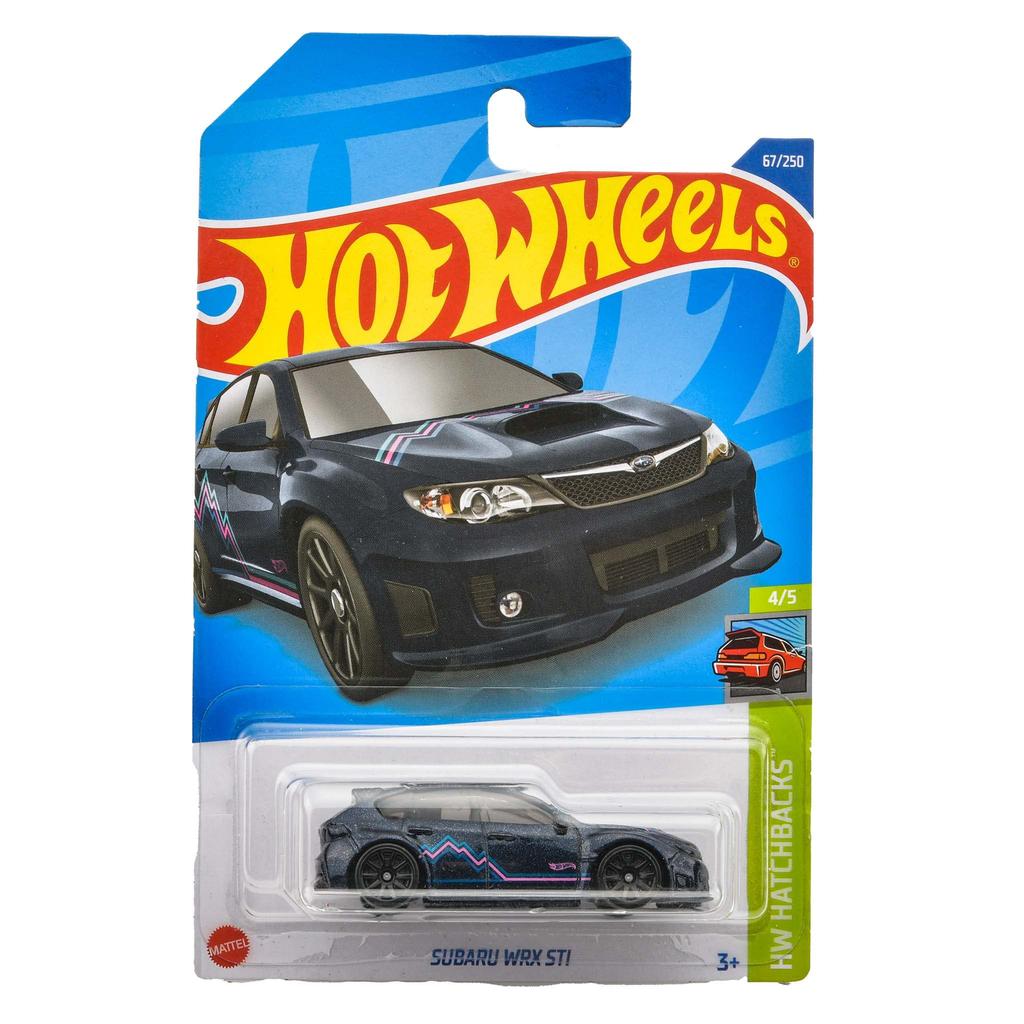 Hot Wheels Basic Car Subaru WRX STI [Ages 3 and Up] HHD94