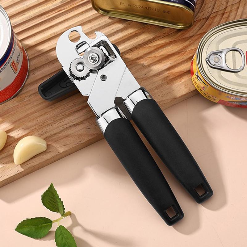 Multi-Functional Stainless Steel Can Opener Manual Heavy-Duty Bottle Opener For Home Use