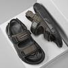 Sandals Men's Summer New Breathable Soft-soled Sports Casual Beach Shoes Work Non-slip Wear-resistant Lightweight Comfortable Slippers