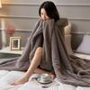 Throw Blanket Keep Warm Winter Bed Blankets Double Sided Super Soft Fluffy Lightweight Fleece Blanket Blanket for Office Home