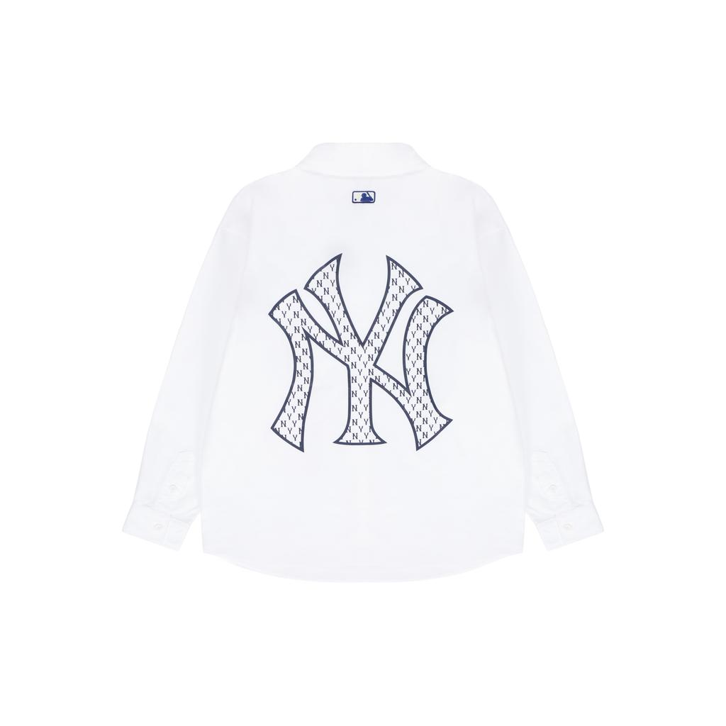 New MLB New York Yankees Shirt Unisex White 3AWS03121-50WHS