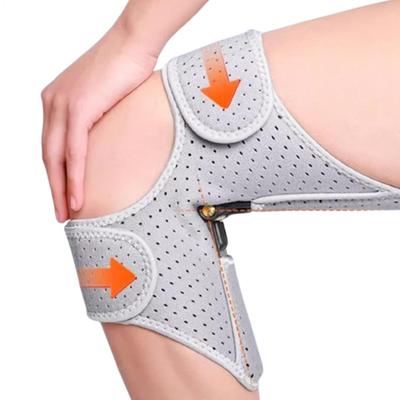Rebound Springs Knee Assistive Device Non-Slip Breathable Knee Booster Adjustable Spring Stabilizer Brace Joint Support