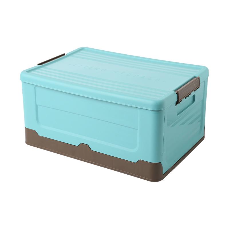 Nordic Style Foldable Plastic Storage Box for Clothes, Toys, and Books