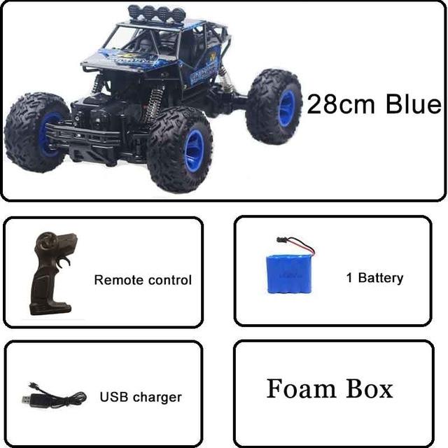 

37cm 1:12 / 1:16 Remote Control Cars 4WD RC CAR With LED Lights 2.4G Radio Buggy Off-Road Children Control Trucks Boys Toy Gifit