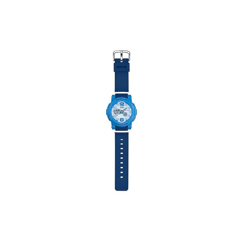 Casio BABY-G Theme Series Classic Disc Personalized Digital Movement Vibrant Ocean Style Quartz Movement Resin Strap Japanese and Korean BGA-180-2B3