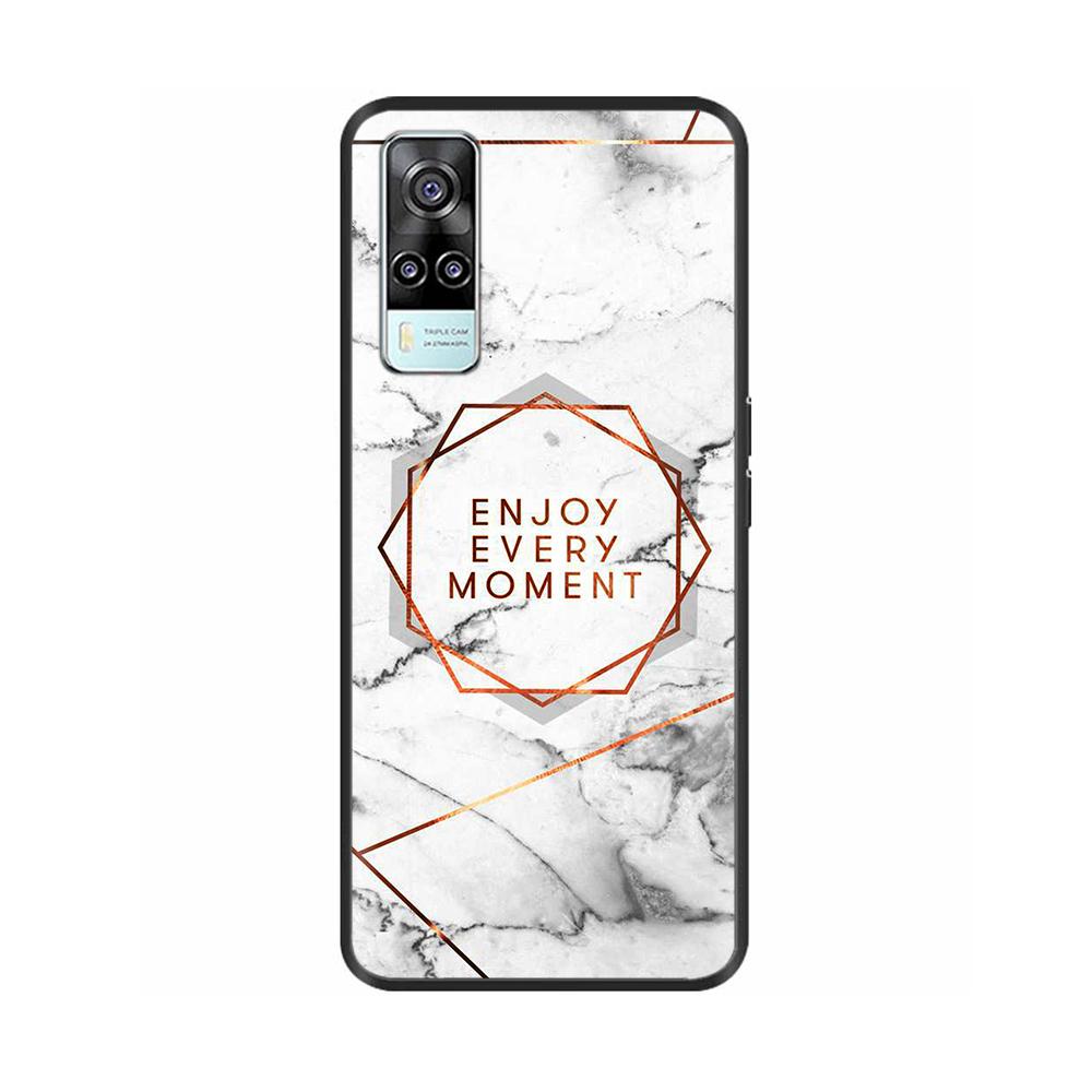 Für Vivo Y33 V2057 Hülle Silikon Weiches TPU Handy Rückabdeckung für Vivo Y33 4G Hülle für vivoY33 Y 33 2021 Coque Fundas Para Bumper