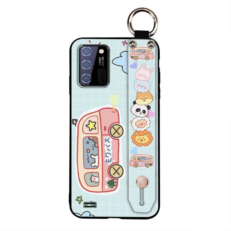 Shockproof Anti-dust Phone Case For Oukitel C25 Soft case Phone Holder Ring Anti-knock Waterproof Fashion Design Cute