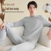 Hodo Men's 100% Cotton Thin Thermal Underwear Set