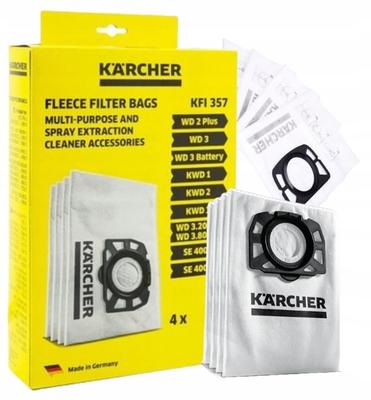 Sacs aspirateur Karcher originaux en non-tissé 4 pièces