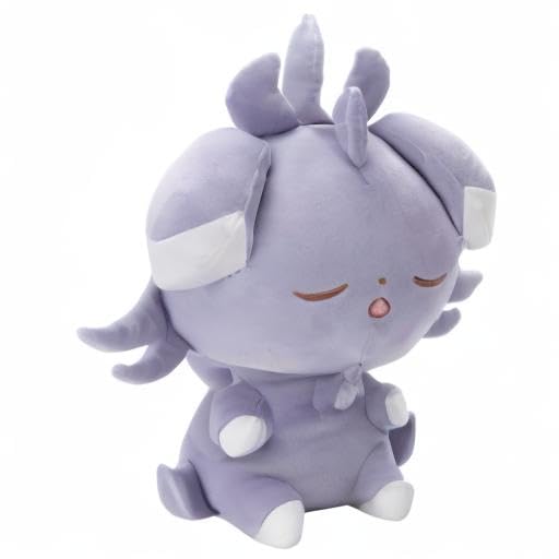 Takara Tomy Arts Pokémon PokéPiece (Sleep Ver.) Meowspur Plush Toy, Approximately 33cm Tall
