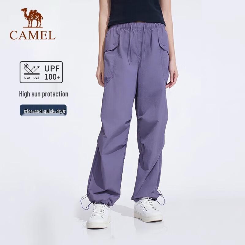 Camel Women's Outdoor Quick-Dry Cargo Hiking Pants