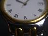 SEIKO quartz date sapphire model working condition 3-hand watch, strap, crystal, 7N42-F080, men's watch, (ab735).