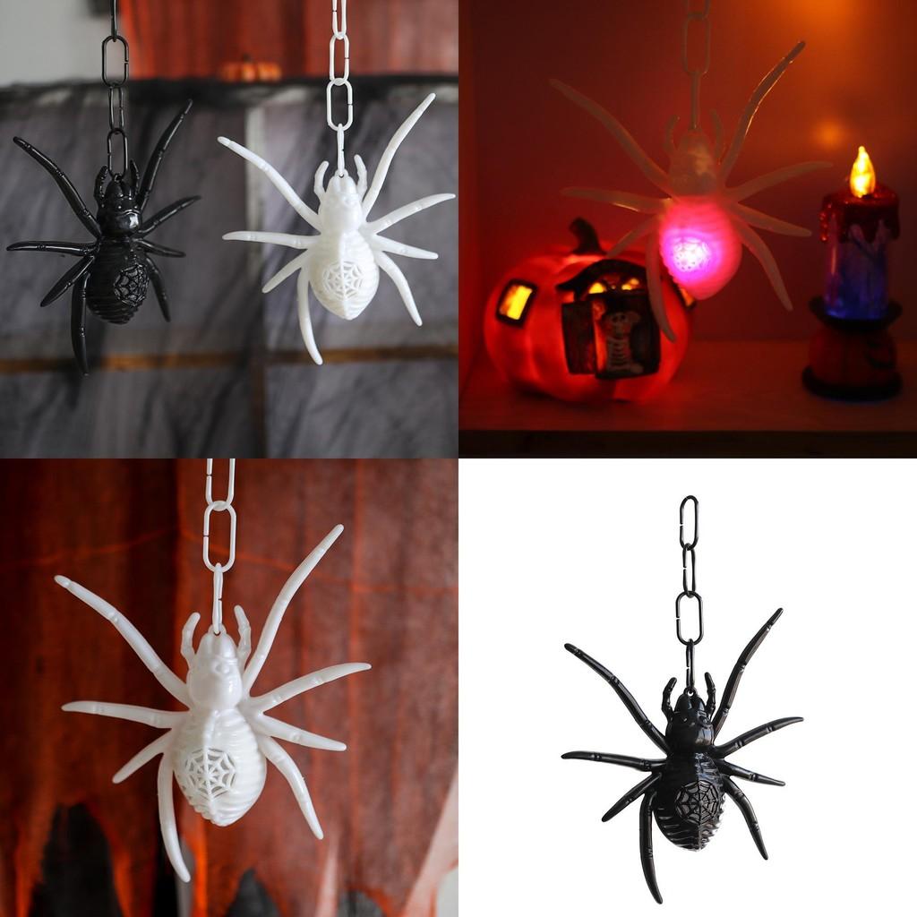 Plastic Halloween Led Spider Ornament Festival Party Decorations Gift Ideas