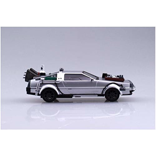 Aoshima Bunka Kyozai (AOSHIMA) Movie Mecha Series No. 13 Back To the Future Pullback Part 3 Time Machine 1/43 Scale Plastic Model