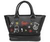 Marushin Simpsons Graffiti Black Tote Bag H22 X W32 X D15cm (Product Code 2485000000) Approx. (excluding Handles)