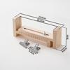 1pc Bracelet Necklace Rope Solid Wooden Braiding Frame Adjustable Handmade Tools Braided Rope  Artifacts Fixed Plate