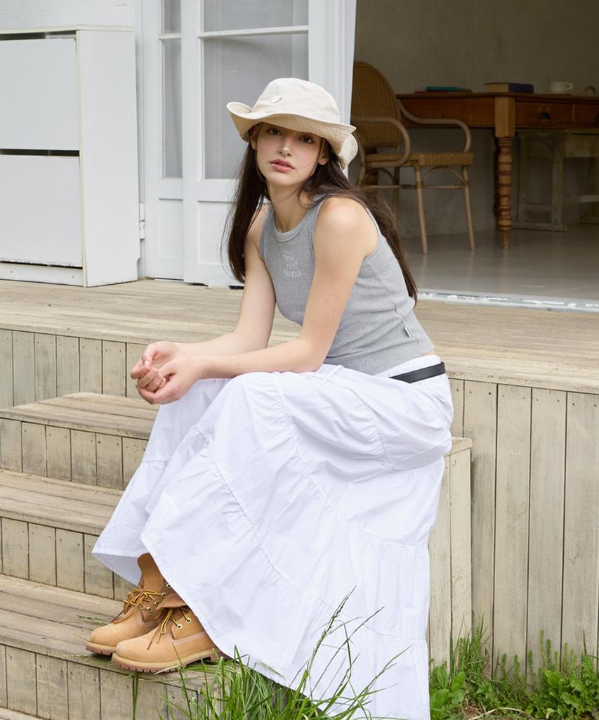 Nyuyogwogseu Safari Bucket Hat_ Beige