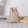 10Pcs Cotton And Hemp Bundle Pocket Gift Bag For Children'S Day Gift Packaging Bag Diy Candy Wedding Product Packaging